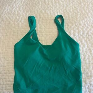 lululemon athletica Green Tank Top